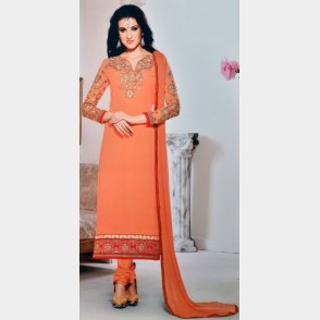 Vinay’s Ethnic ShalwarKamiz and  dupatta , Georgette with all over body embroidered